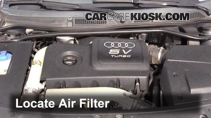 2004 Audi TT Quattro 1.8L 4 Cyl. Turbo Convertible Air Filter (Engine)